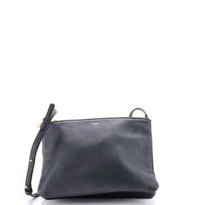 Celine Trio Crossbody Bag Leather Large #242175C87B